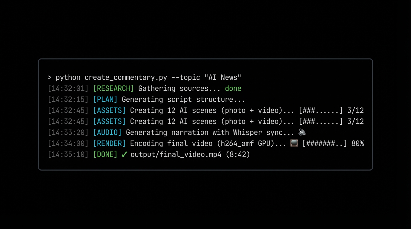 AI Video Factory preview