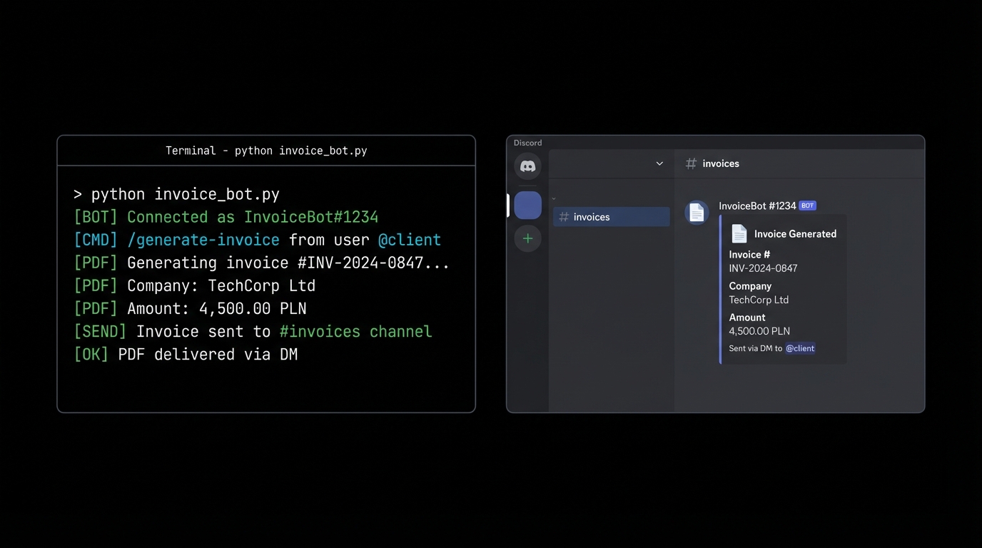 Discord Invoice Bot preview